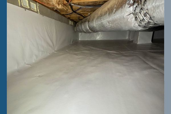 Encapsulated crawl space area