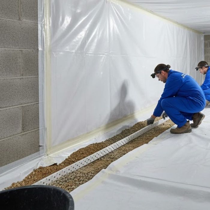 Integration with Interior Waterproofing