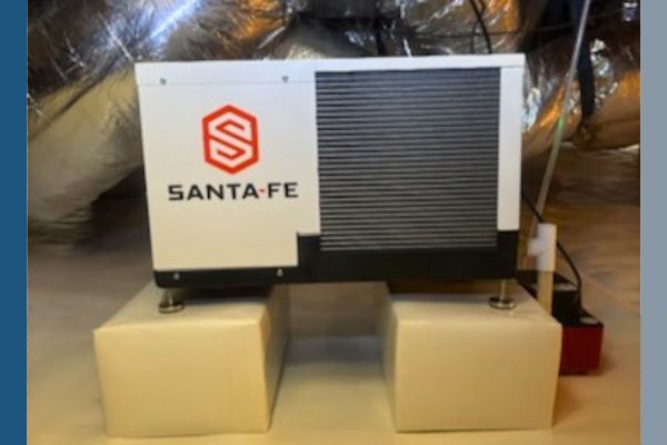 Dehumidifier in a crawl space