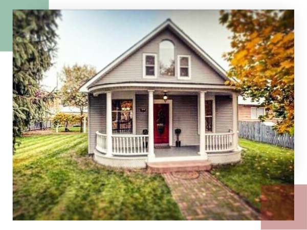 Exterior of a family home 