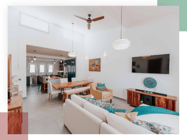 Home Rental Living Room