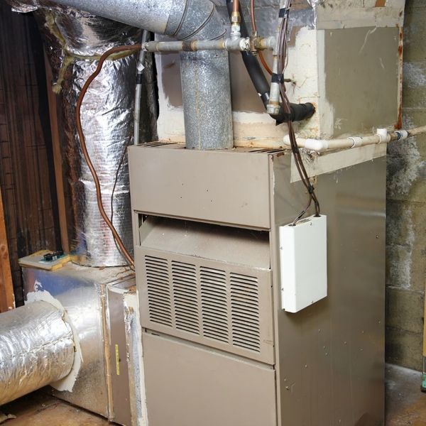 outdated residential furnace