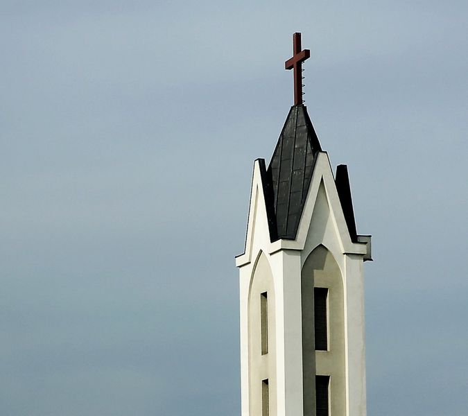 church with cross