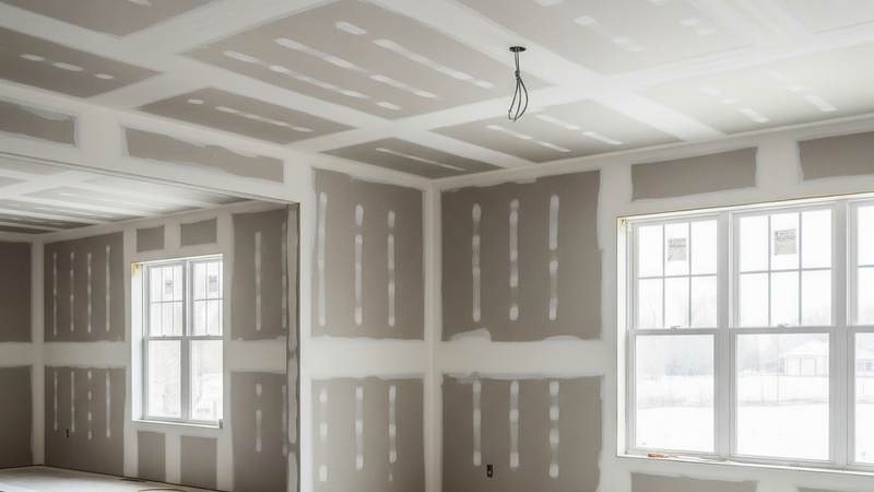 interior drywall project 