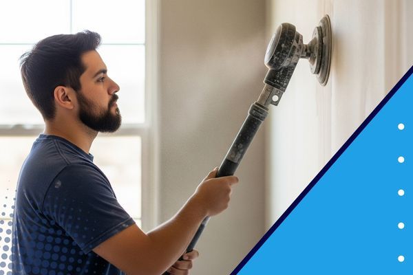 sanding drywall 