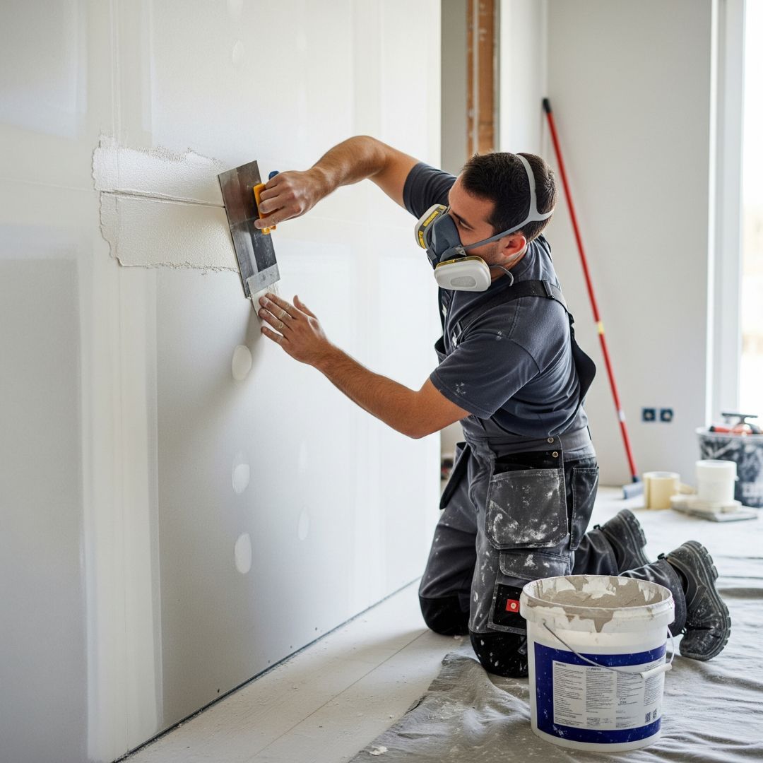 repairing drywall