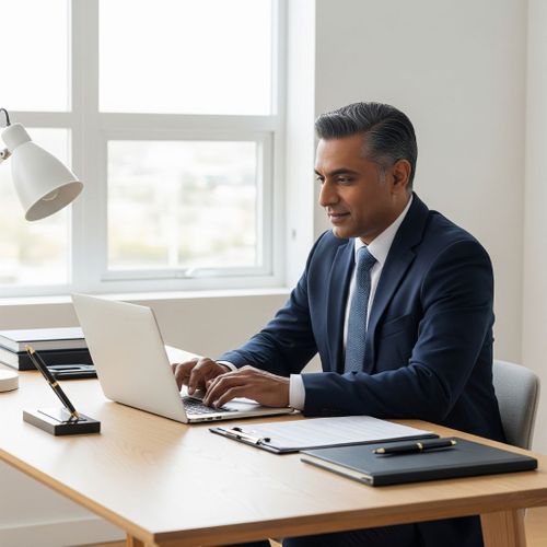 lawyer on laptop lawyer on laptop