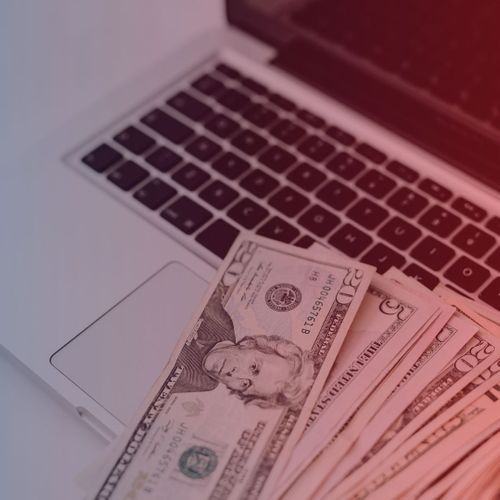 money on computer money on computer