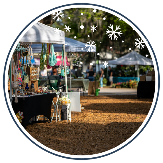 tents at a fair