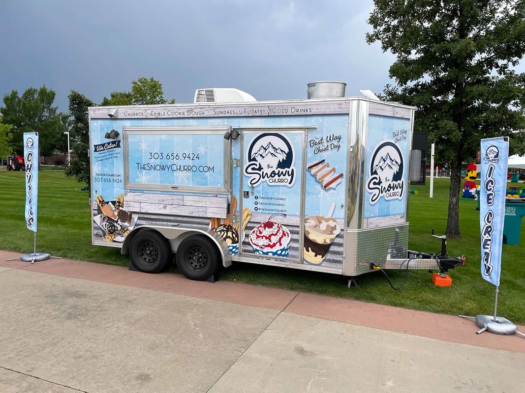 The Snowy Churro food truck