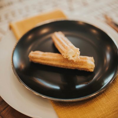 churros on a plate