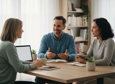 Business Team Collaboration Meeting