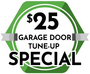 $25 Garage Door Tune Up