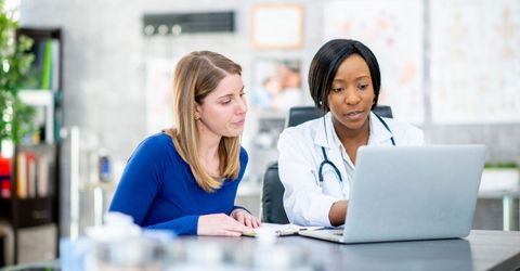 doctor and patient