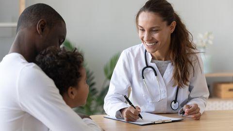 provider with family