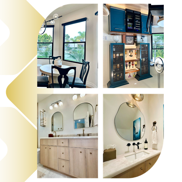 bathroom and kitchen upgrades