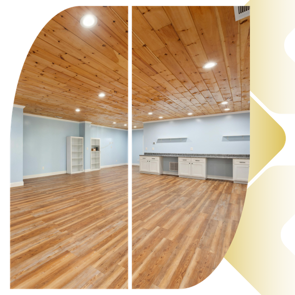 Finished basement Finished basement