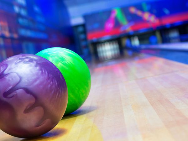 2 bowling balls