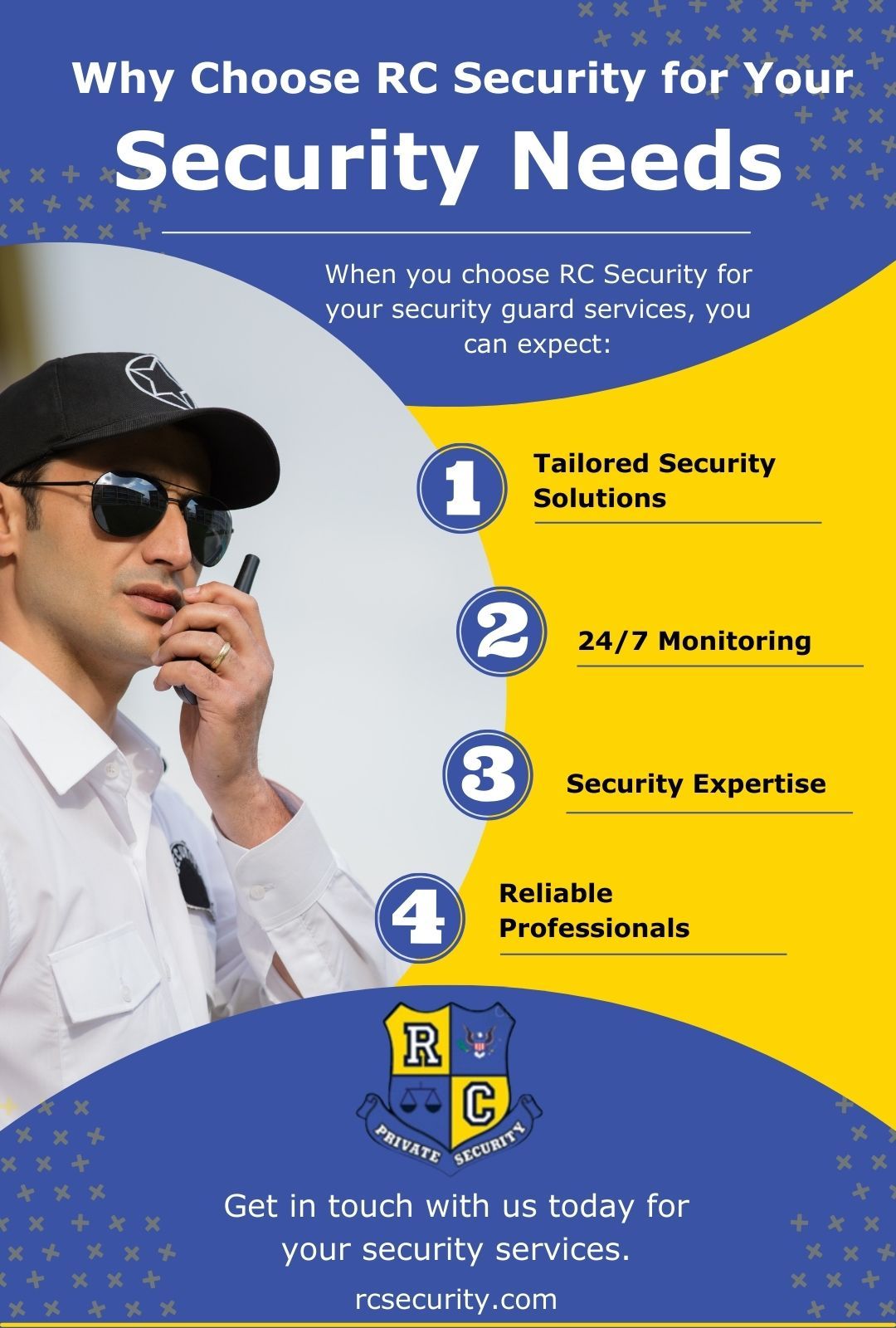why choose RC Security for your security needs