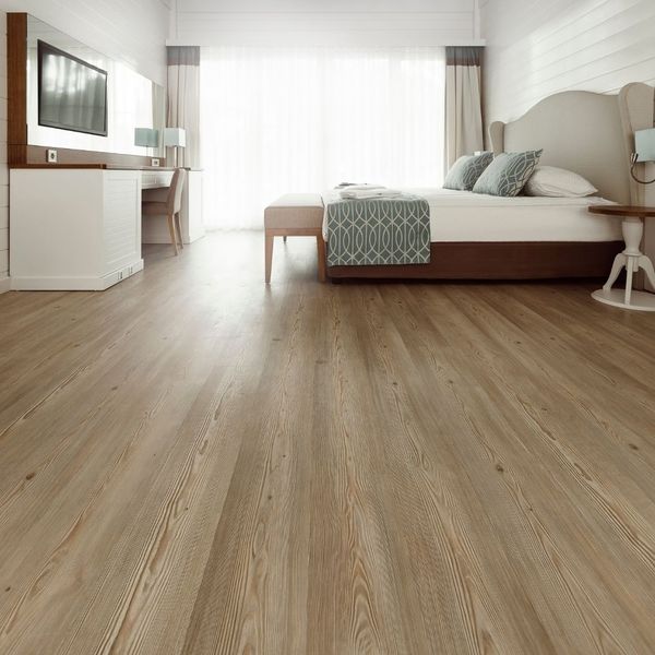 bedroom wood floor