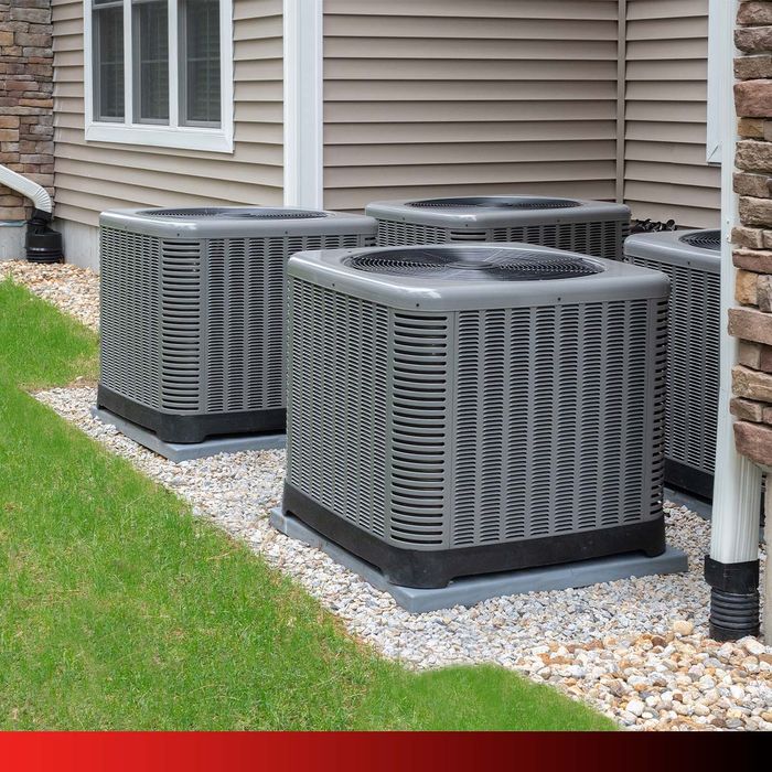 AC units outside of homes