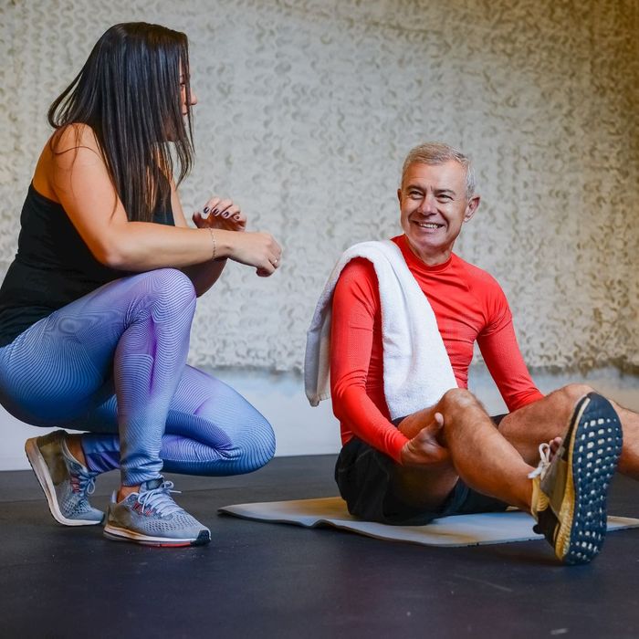people talking while working out people talking while working out