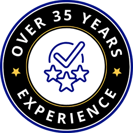 Over 35 Years Experience