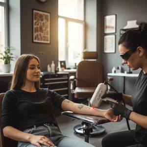 Tattoo Removal on arm