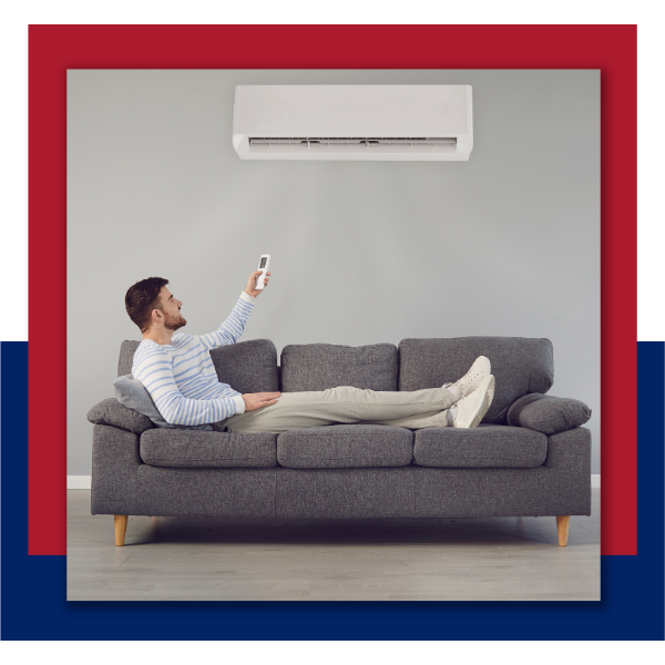 Relaxing at home with AC Unit Relaxing at home with AC Unit