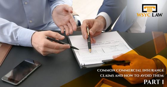 common commercial insurance claims and how to avoid them