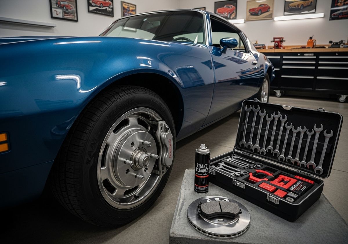 Classic Car Brake Replacement