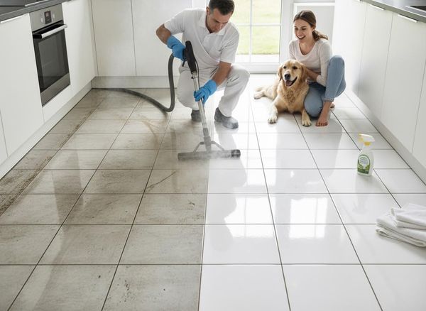 Professional Kitchen Floor Steam Cleaning
