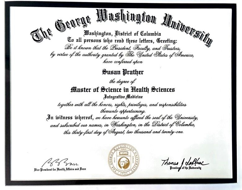 GWU Masters Integtative Medicine Diploma.jpg