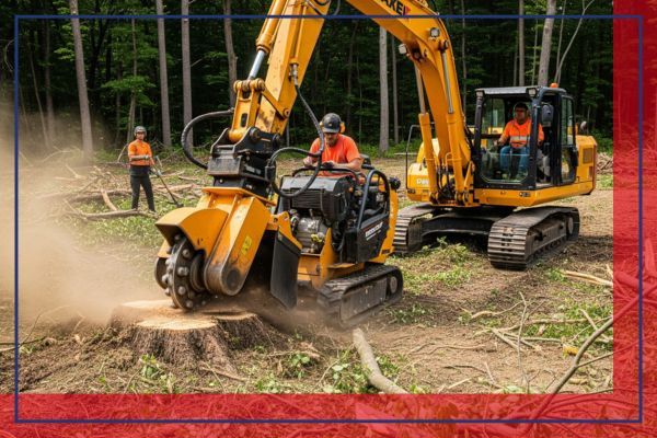 Stump grinding