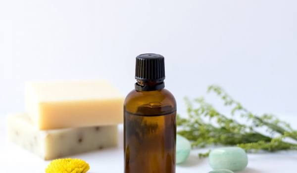 Image of essential oils and soap