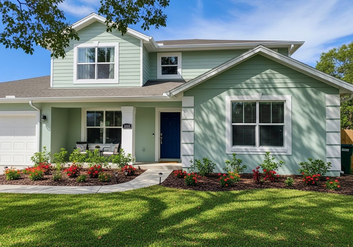 Inviting Two-Story Home with Beautiful Landscaping