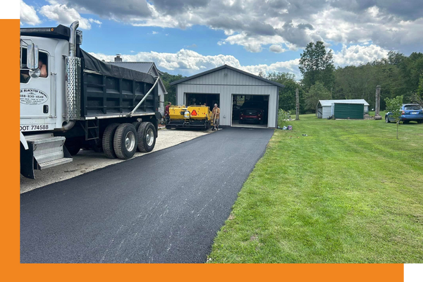 Bryer Paving asphalt project.