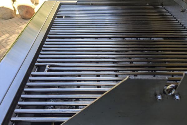 professionally cleaned grill