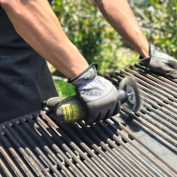 grinding down grill grate grinding down grill grate