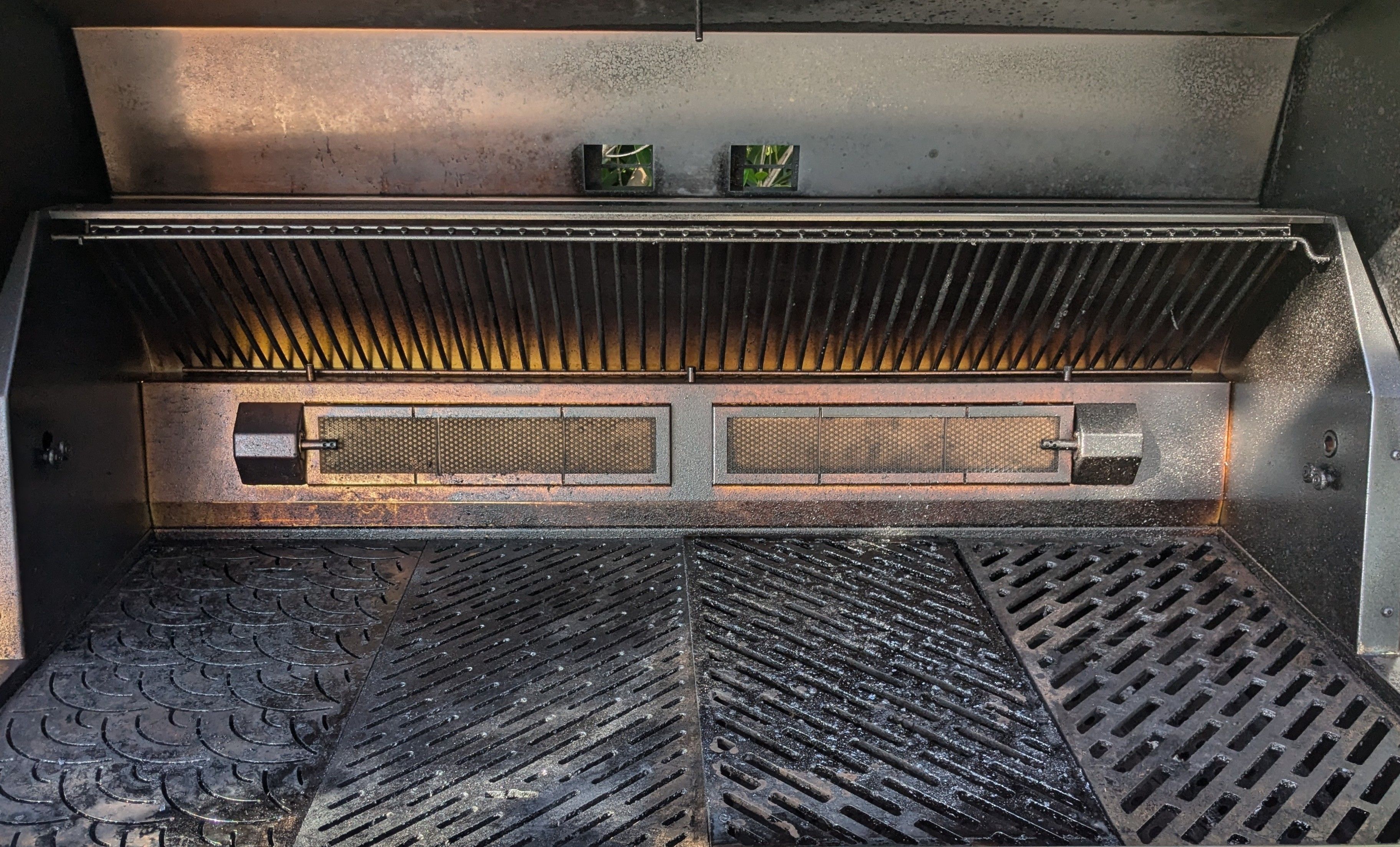 Grill before Cleaning