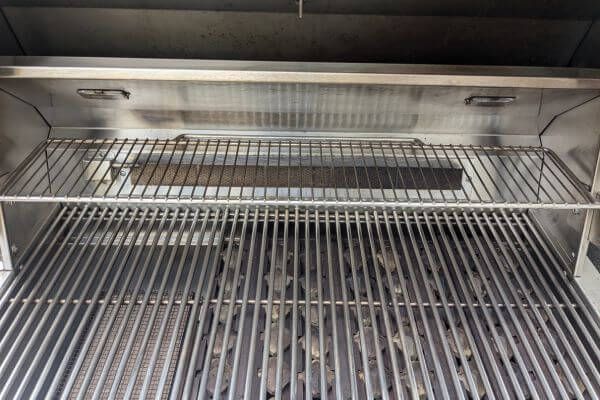 BBQ grill that has been professionally cleaned