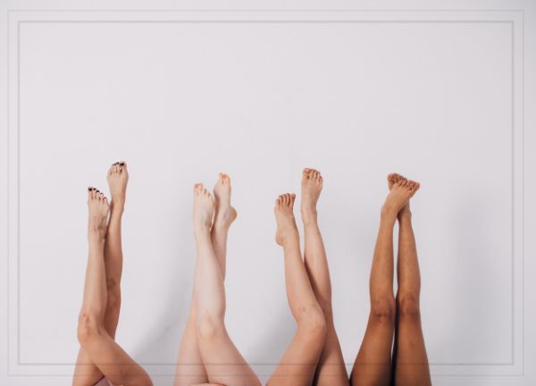 women's smooth legs
