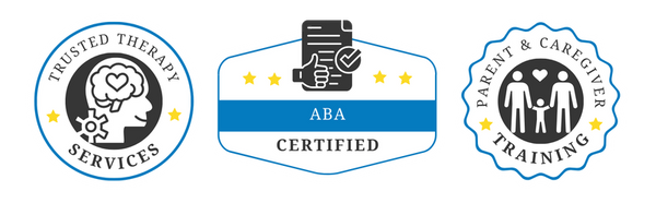 Trusted therapy service, ABA certified, parent and caregiver training