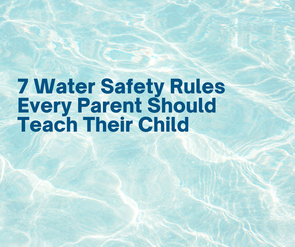 water safety rules for children