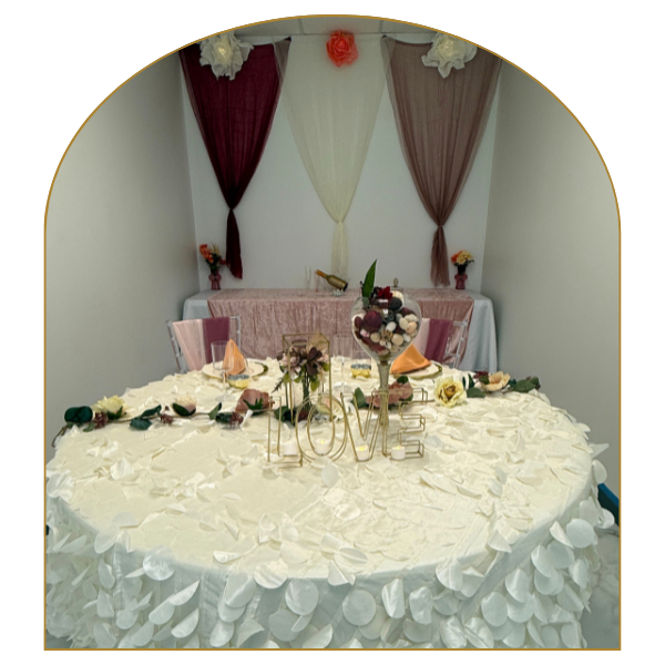 image of a wedding table