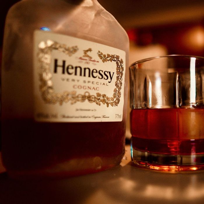 Hennessy bottle