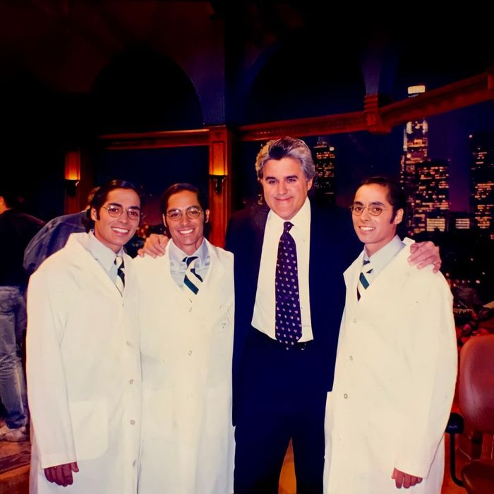the Difilippo Triplets and Jay Leno