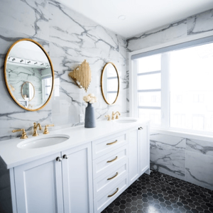 remodeled bathroom