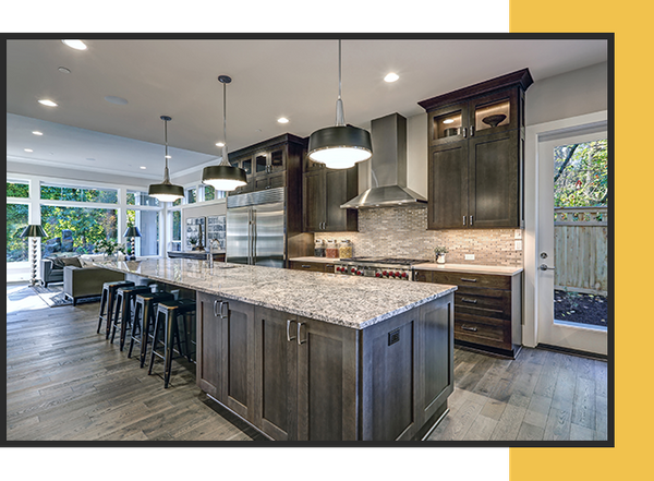 remodeled kitchen