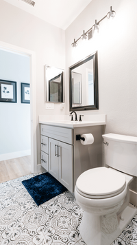 remodeled bathroom